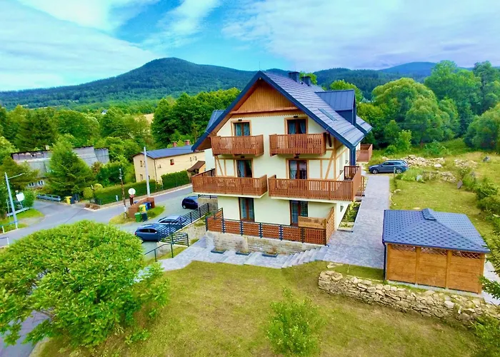 Nowy Rustykalny Apartament Z Tarasem - Willa Sowia