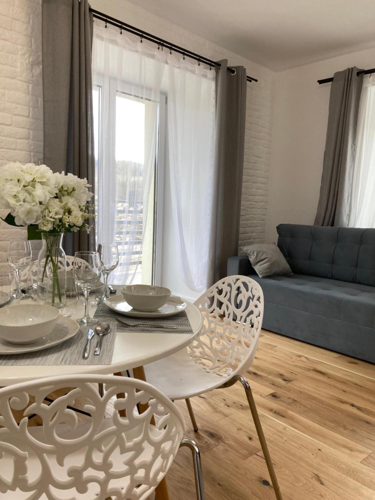 Nowy Rustykalny Z Tarasem - Sowia Apartament Stronie Śląskie